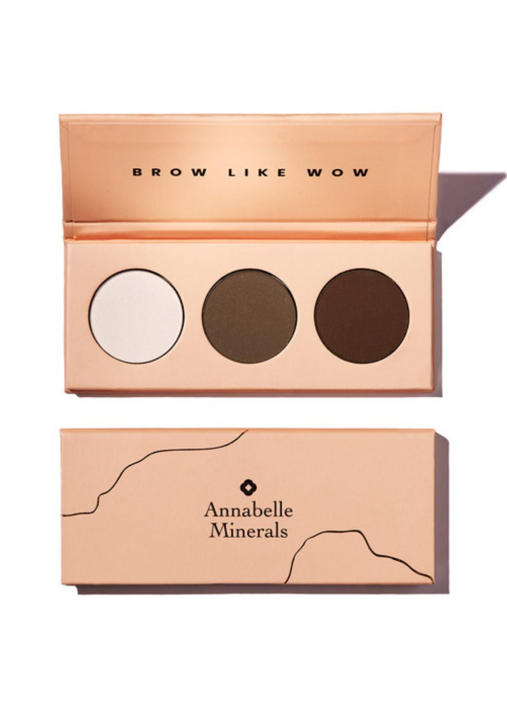Paleta cieni do brwi Brow Like Wow Annabelle Minerals