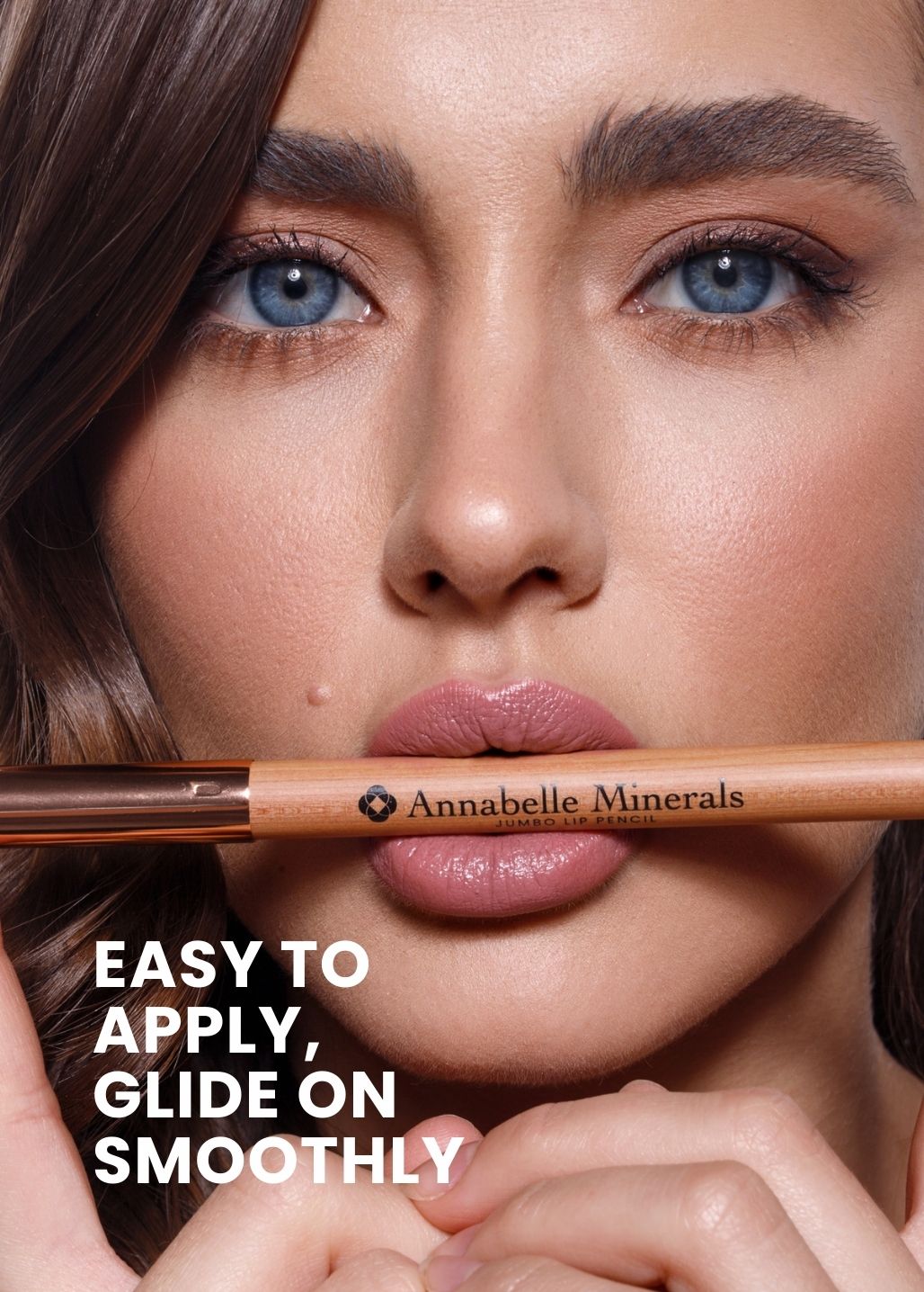 Lip pencil – adds a pop of color and cares for the lips