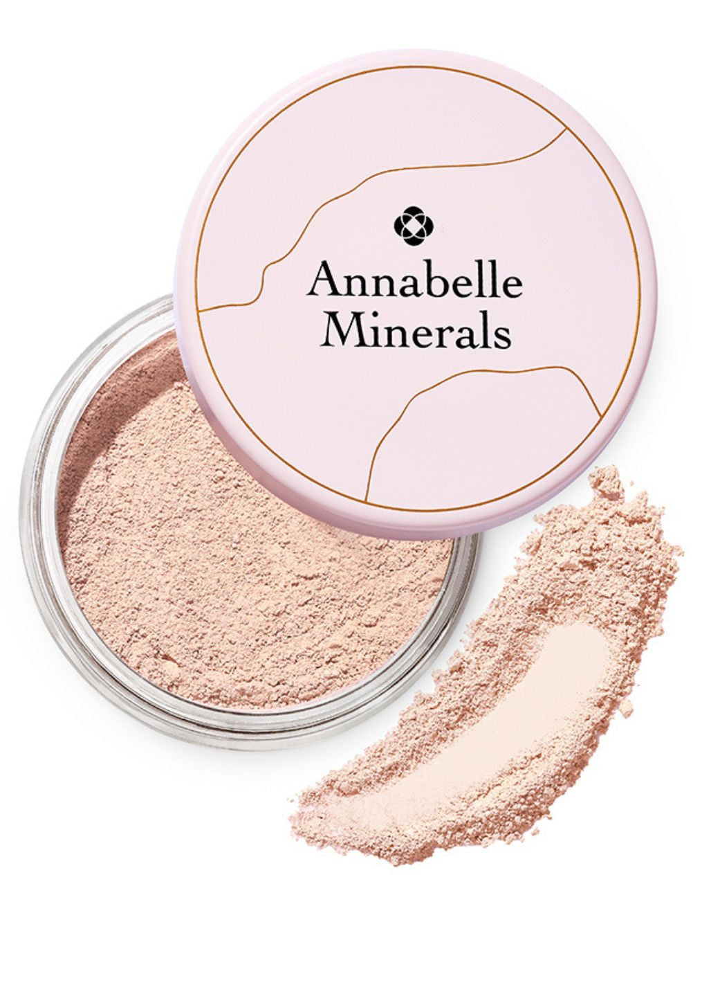Mineralny podkład kryjący Annabelle Minerals w odcieniu Golden Fairest