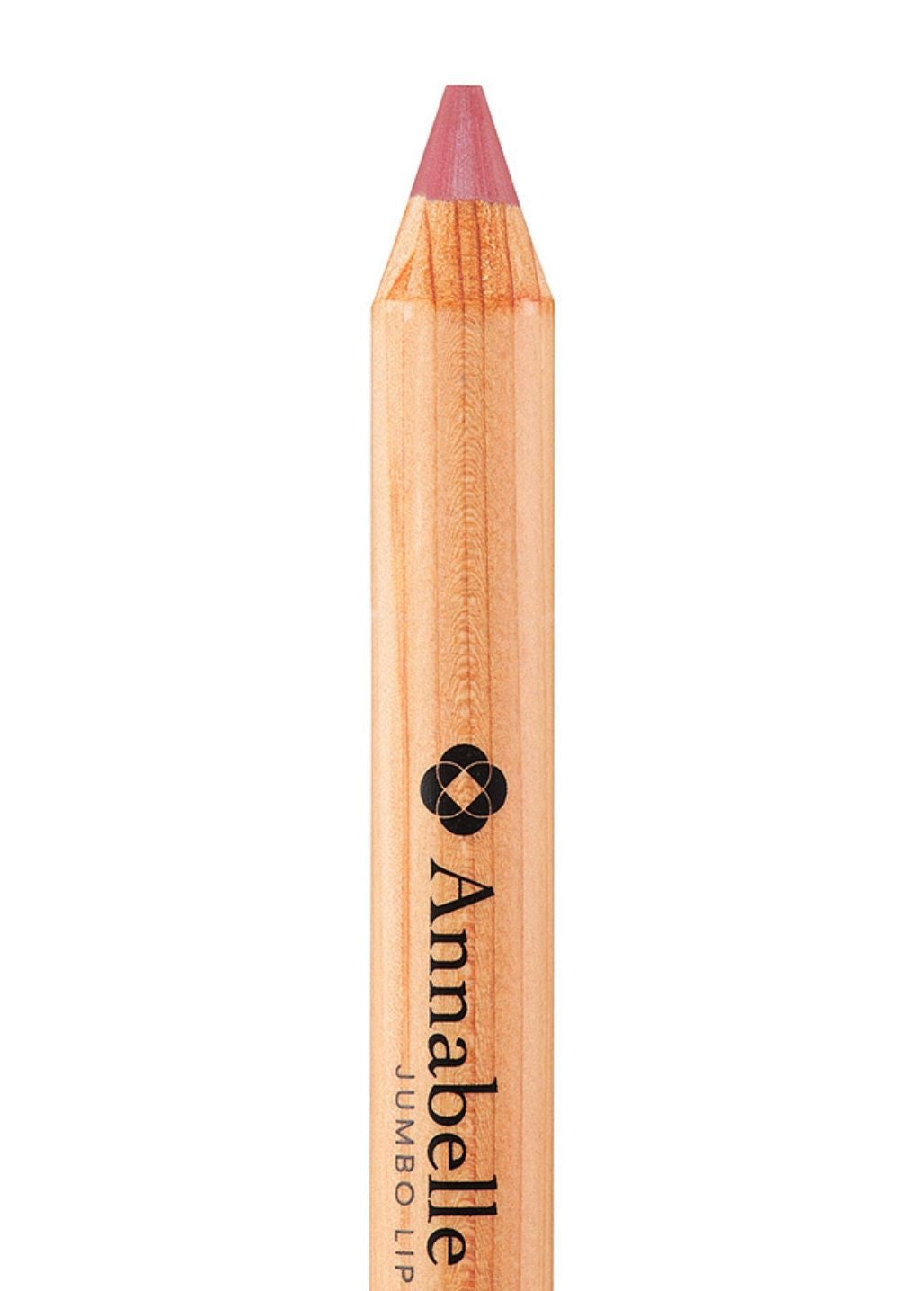 Kredka do ust jumbo Cranberry Annabelle Minerals w ciemnoróżowym odcieniu