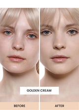 Efekt mini podkładu mineralnego Annabelle Minerals w odcieniu Golden Cream