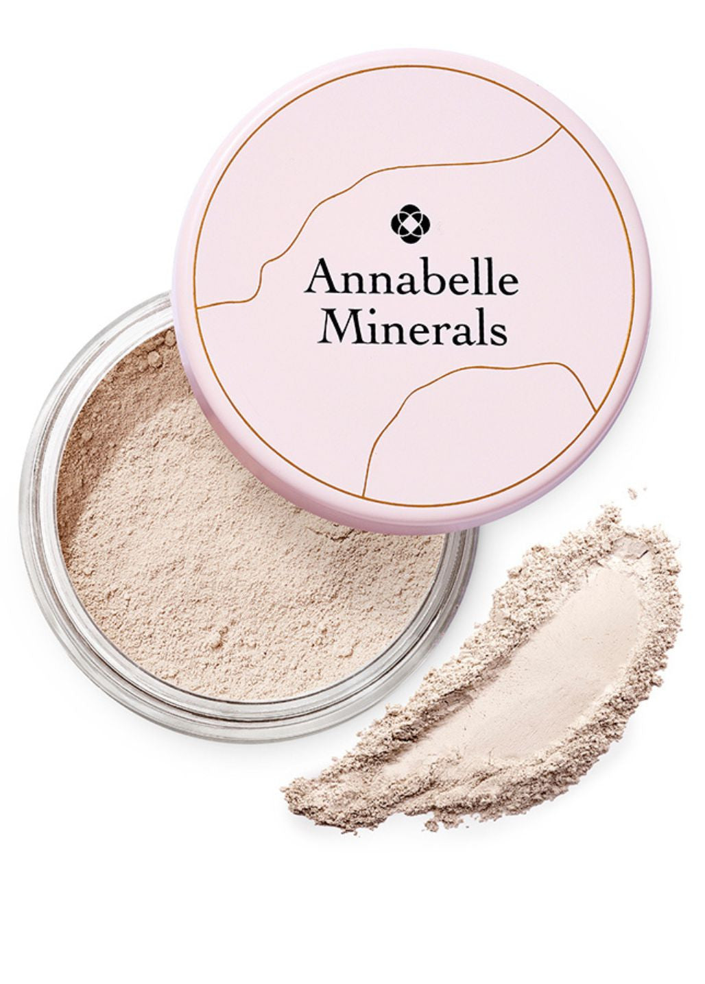 Mineralny podkład rozświetlający Annabelle Minerals w odcieniu Golden Cream