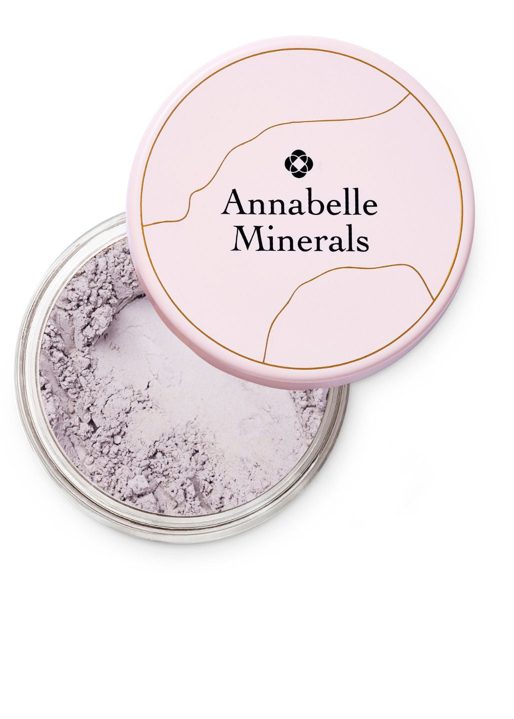 Pojemnik z glinkowym cieniem do powiek Annabelle Minerals w jasnym odcieniu