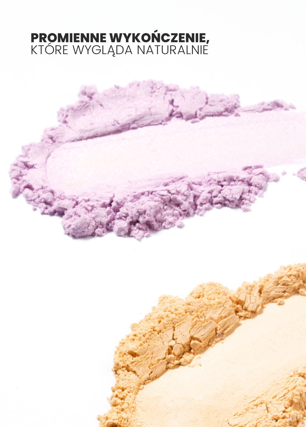 Fioletowy puder rozświetlający Light Fix i żółty puder wygładzający Smooth Skin Annabelle Minerals