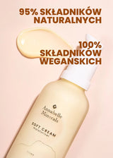 Krem Soft Cream Annabelle Minerals o lekkiej konsystencji, zawierający 95% składników naturalnych i 100% wegański