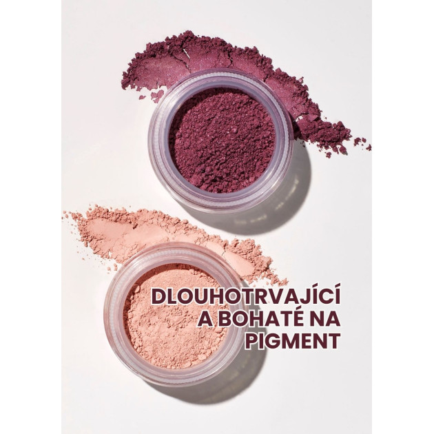 Sada vzorků minerálních očních stínů CARAMEL