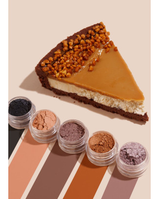 CARAMEL mineral eyeshadows...