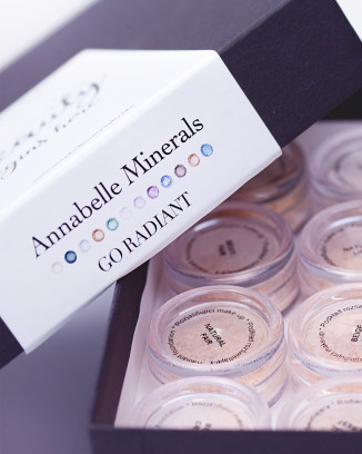 a set of radiant foundations samples go radiant by annabelle minerals a set of radiant foundations samples go radiant by annabelle minerals