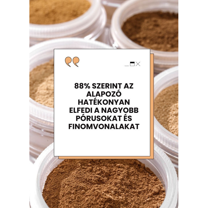 FÉNYES hatású ásványi alapozó