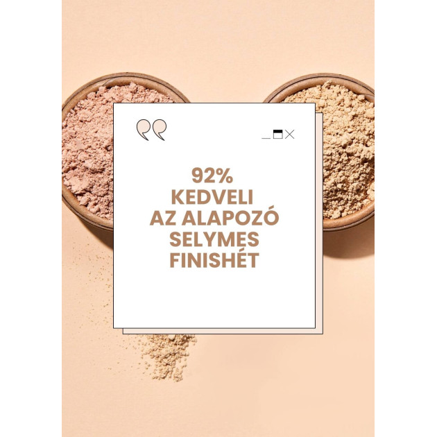 FEDŐ hatású ásványi alapozó ♻