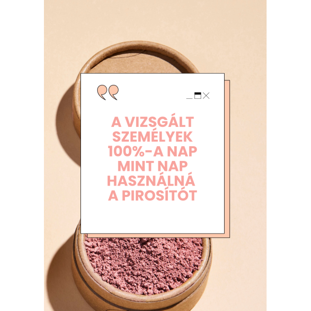 Ásványi PIROSÍTÓ ♻