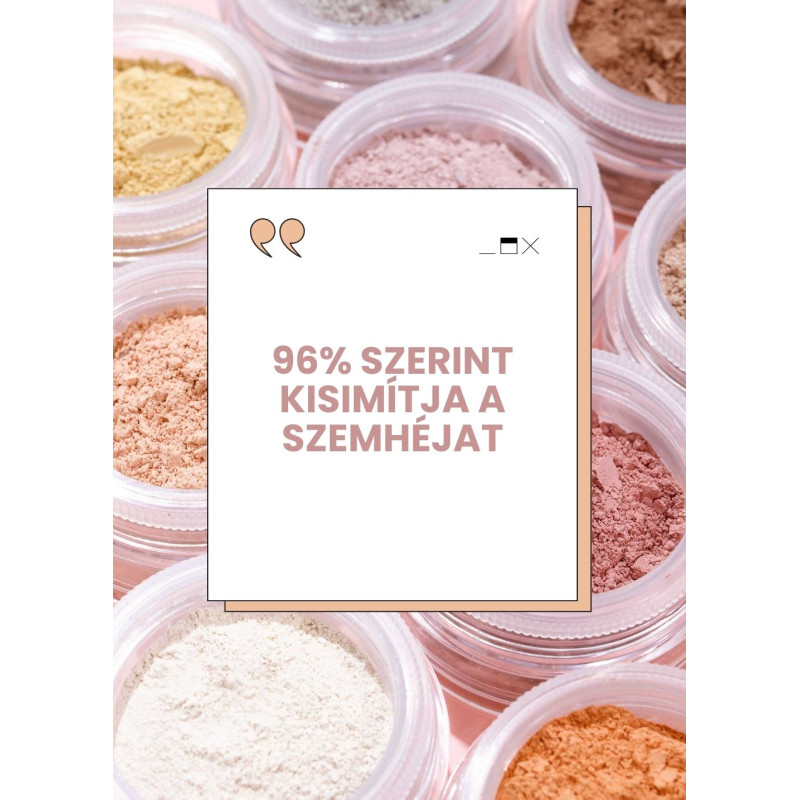 Agyagos SZEMHÉJPÚDER