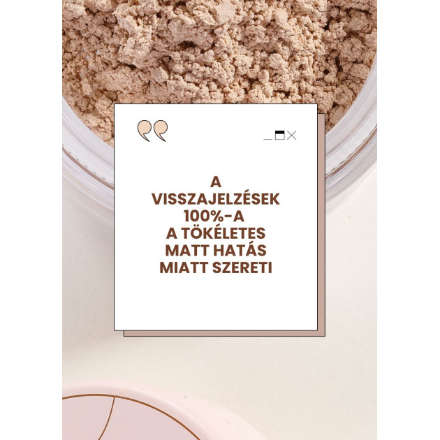 PRETTY MATT matt hatású púder