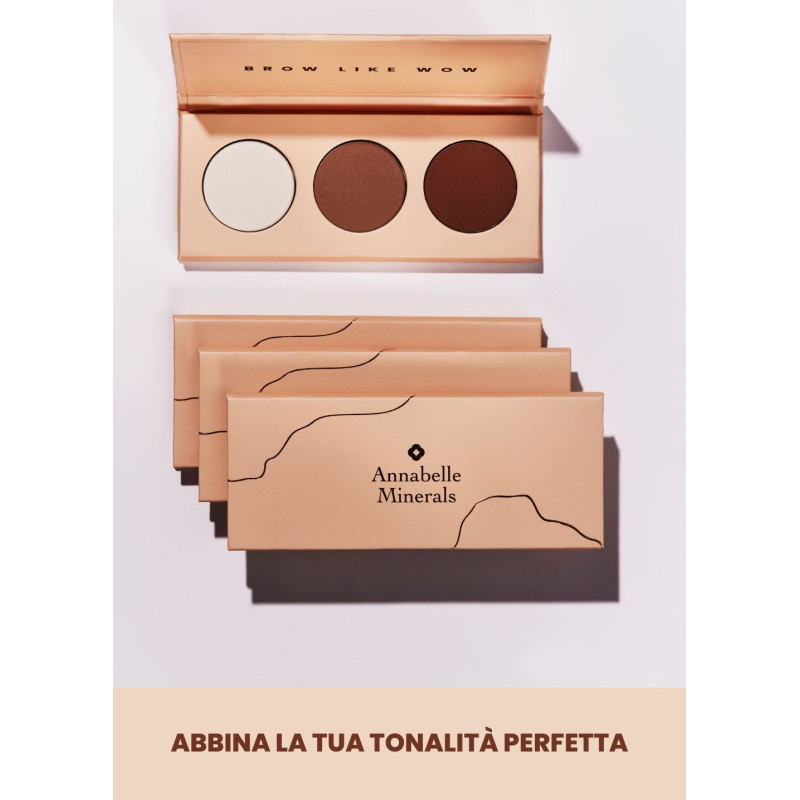 Palette di ombretti per sopracciglia BROW LIKE WOW