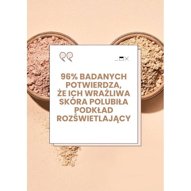 Podkład mineralny ROZŚWIETLAJĄCY ♻