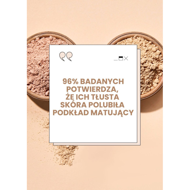 Podkład mineralny MATUJĄCY ♻