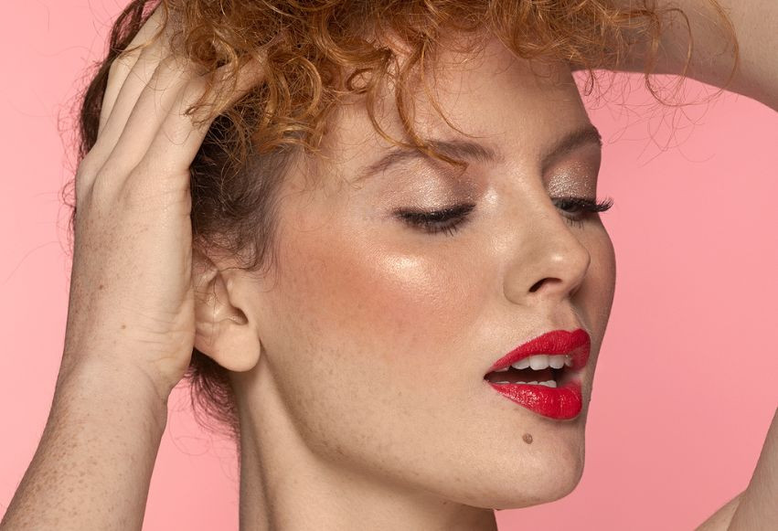 Makijaż inspirowany Glamour Hollywood