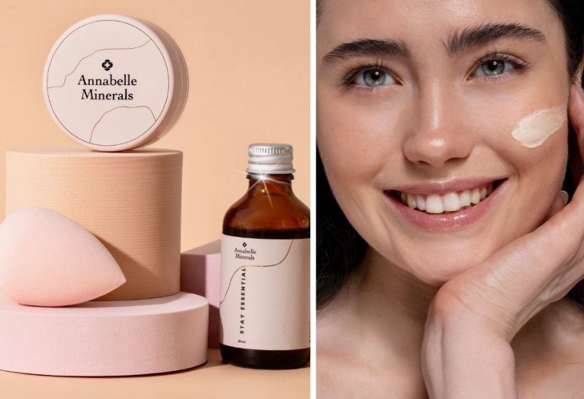 Nakładanie minerałów na mokro Nakładanie minerałów na mokro