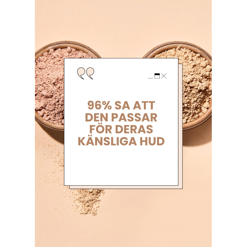 UPPLJUSANDE mineralfoundation ♻