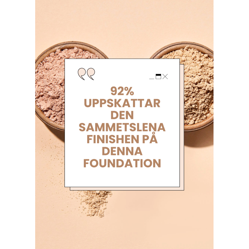 TÄCKANDE mineralfoundation ♻