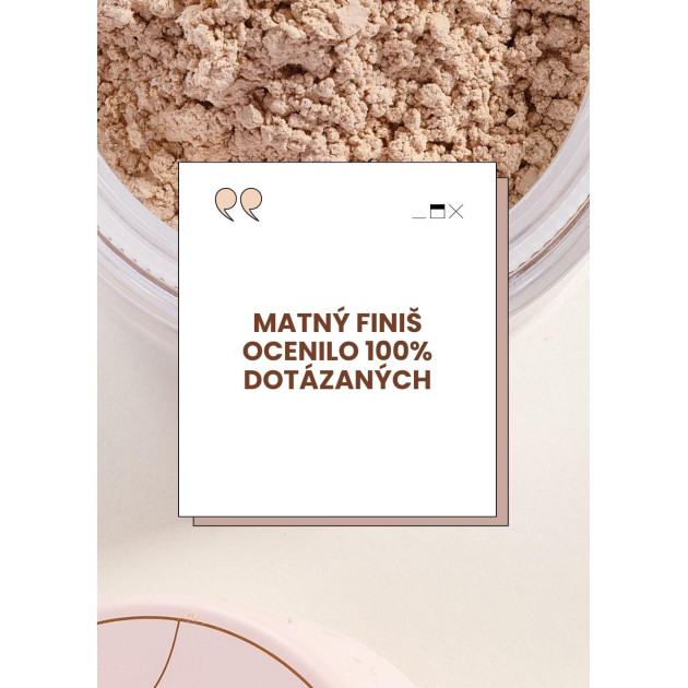 Transparentní matující pudr PRETTY MATT